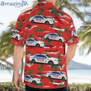 Royal Cayman Islands Police Ford Taurus Police Interceptor Hawaiian Shirt Product Photo 2