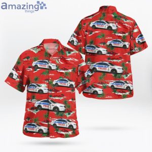 Royal Cayman Islands Police Ford Taurus Police Interceptor Hawaiian Shirt Product Photo 1