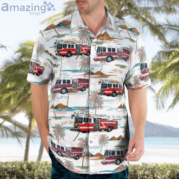 Rutherfordton Fire Department Rutherfordton North Carolina Hawaiian Shirt Product Photo 3