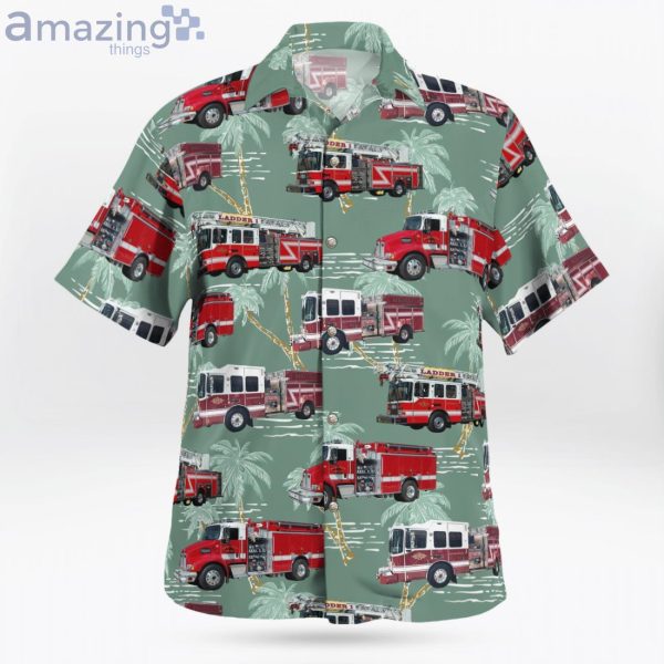 Rutherfordton North Carolina Rutherfordton Fire Department Hawaiian Shirt Product Photo 2