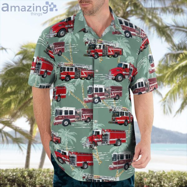 Rutherfordton North Carolina Rutherfordton Fire Department Hawaiian Shirt Product Photo 3