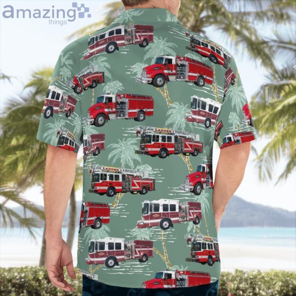 Rutherfordton North Carolina Rutherfordton Fire Department Hawaiian Shirt Product Photo 4