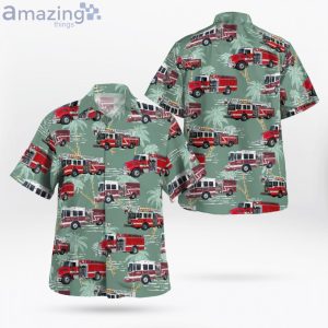 Rutherfordton North Carolina Rutherfordton Fire Department Hawaiian Shirt Product Photo 1
