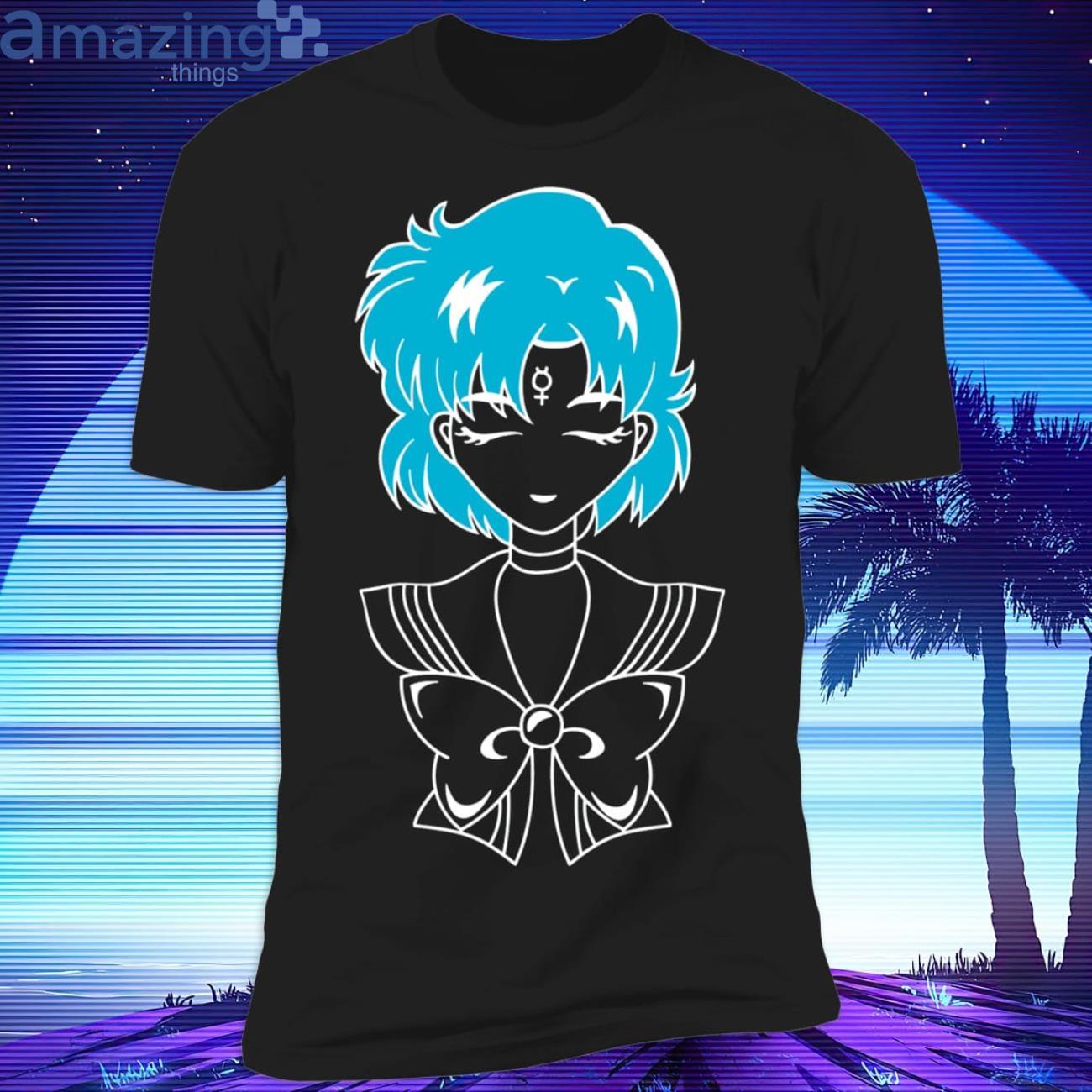 Sailor Scouts Chibi Mercury T-Shirt Product Photo 1