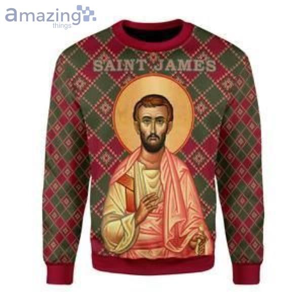 Saint James The Less Ugly Christmas Sweater image Saint James The Less Ugly Christmas Sweater Product Photo 1 Product photo 1