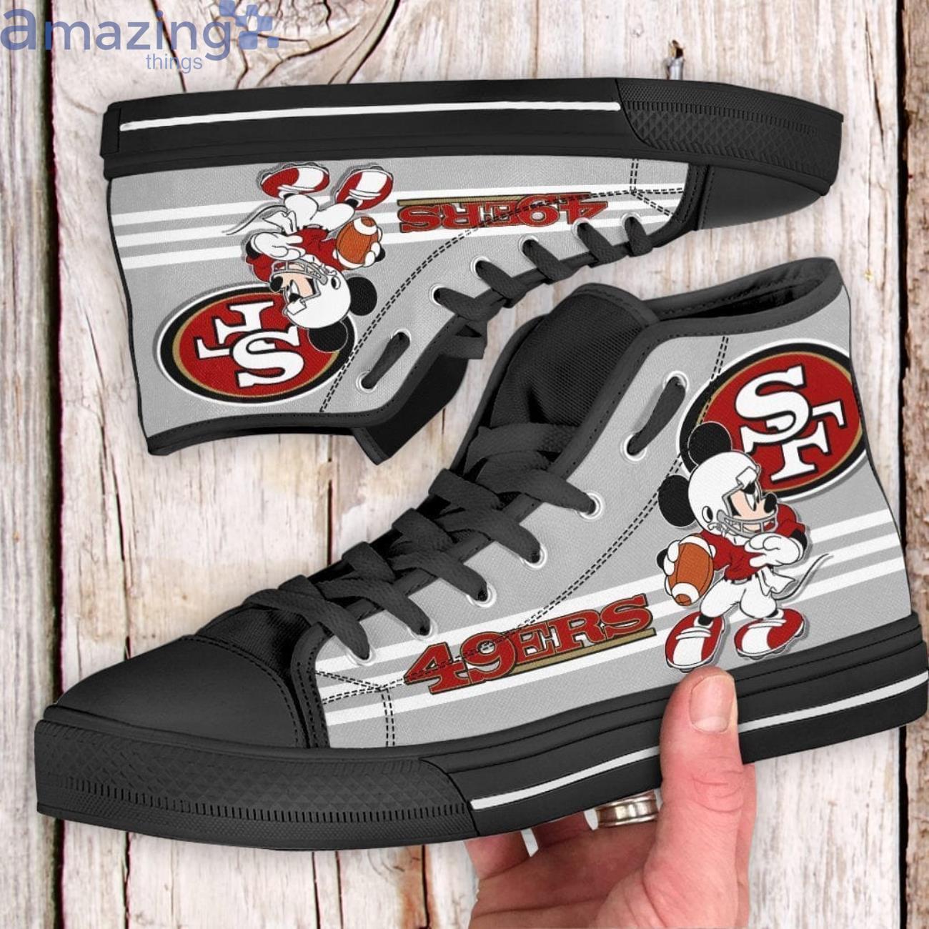 49ers high top shoes