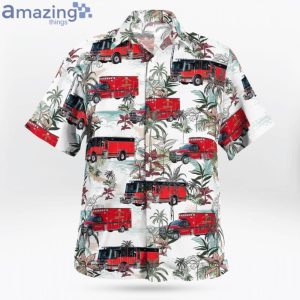 Sanford Fire Department Red Car Lover Hawaiian Shirt Product Photo 2