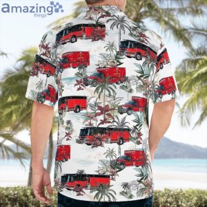 Sanford Fire Department Red Car Lover Hawaiian Shirt Product Photo 4