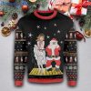 Santa And Jesus Dance Christmas Ugly Sweater