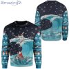Santa And Jesus Surfing With Shark Christmas Ugly Sweater Product Photo 2 Product photo 2