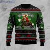 Santa Born To Ride Christmas Ugly Sweater
