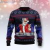 Santa Claus Dance Night Party Ugly Christmas Sweater