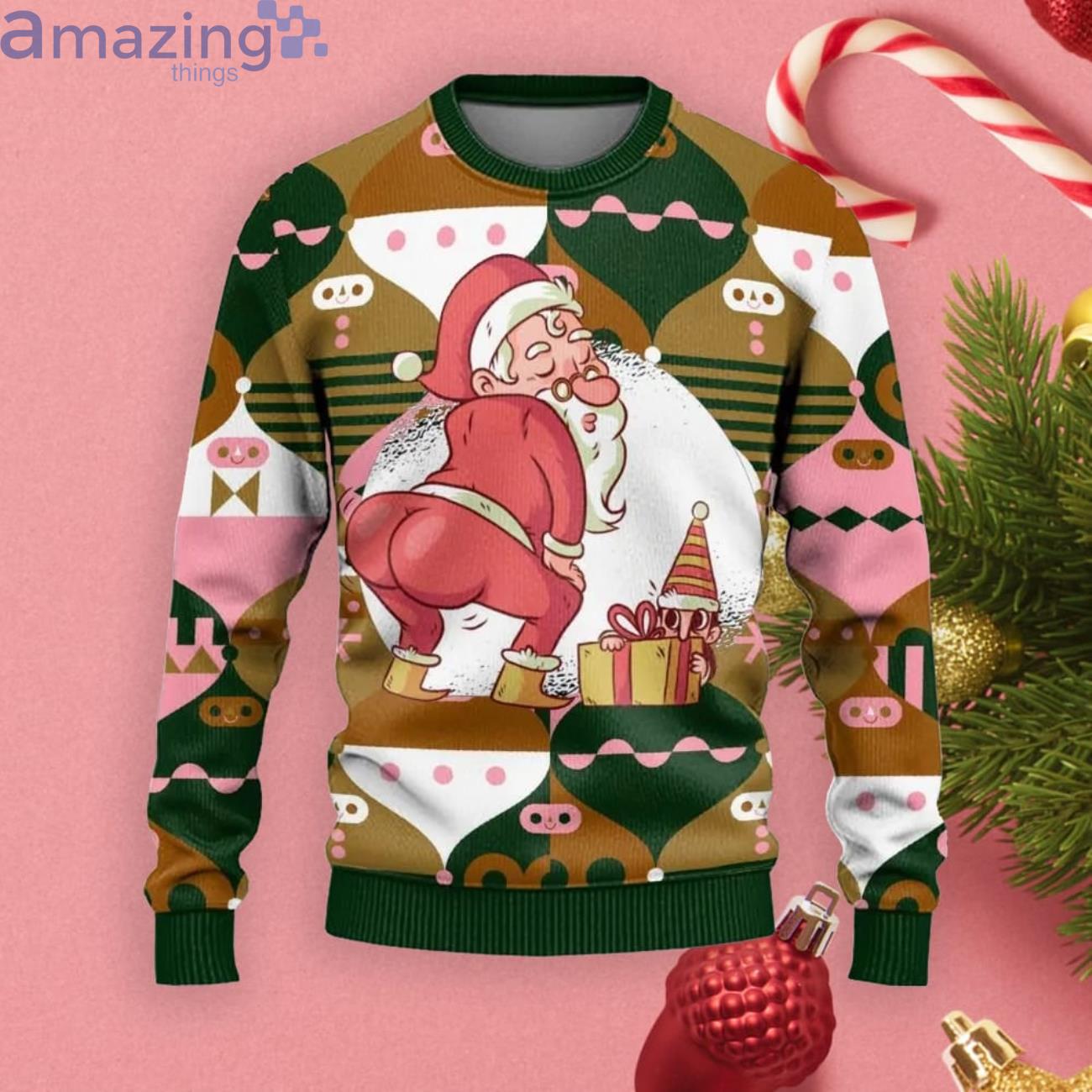 Santa Claus Gift Christmas Gift Ugly Christmas Sweater Product Photo 1 Santa Claus Gift Christmas Gift Ugly Christmas Sweater Product Photo 1