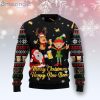 Santa Claus Happy New Beer Ugly Christmas Sweater