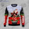 Santa Fisherman Gift Ugly Christmas Sweater Product Photo 1