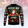 Santa Give Me Some Mask Ugly Christmas Sweater
