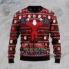 Santa Let It Swole  Gym Lover Ugly Christmas Sweater