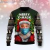 Santa Merry Xmas Funny Santa Ugly Christmas Sweater