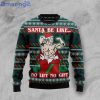 Santa No Lift No Gift Christmas Ugly Sweater