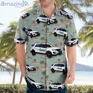 Santa Rosa California Sonoma County Sheriff's Office Ford Interceptor Utility Hawaiian Shirt Product Photo 3