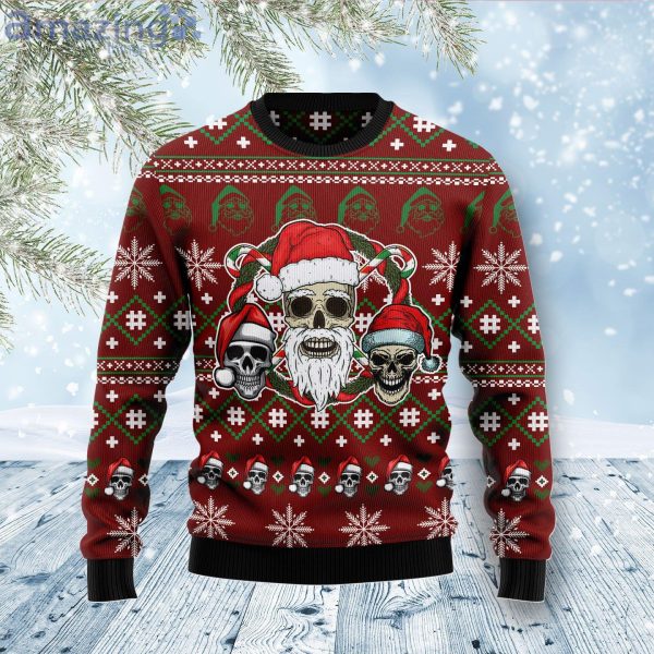 Ugly christmas shop sweater skull