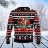 Santassic Park Santa Ride Dinosour Ugly Christmas Sweater