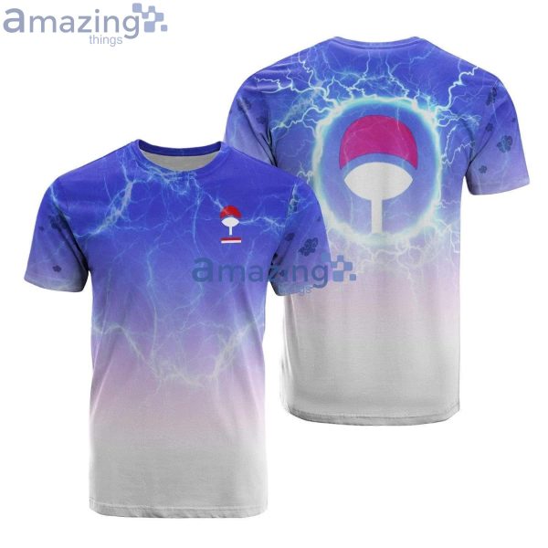 Sasuke Anime Merch 3D T-Shirt Product Photo 1