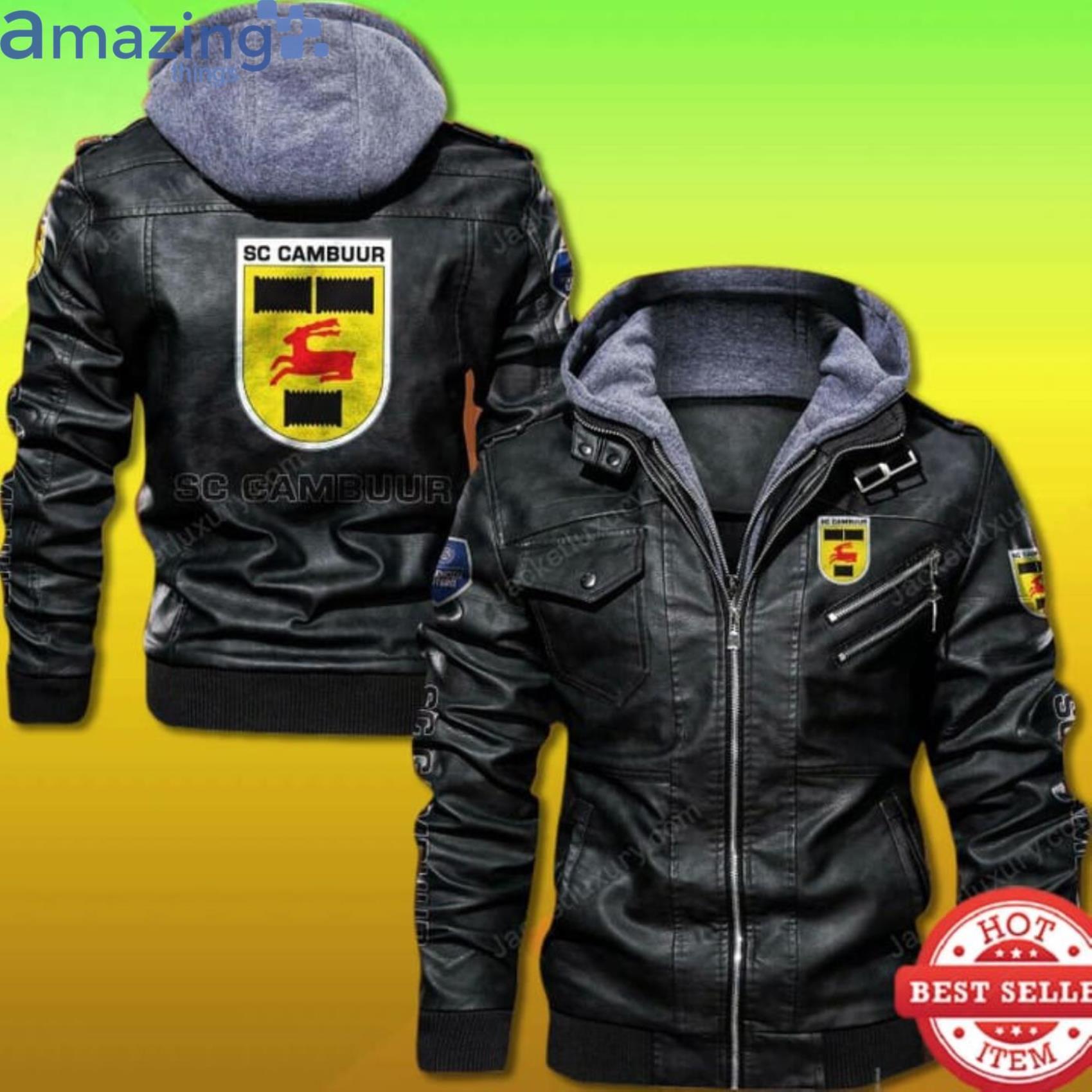 Sc Cambuur 2D Trending Leather Jacket Product Photo 1