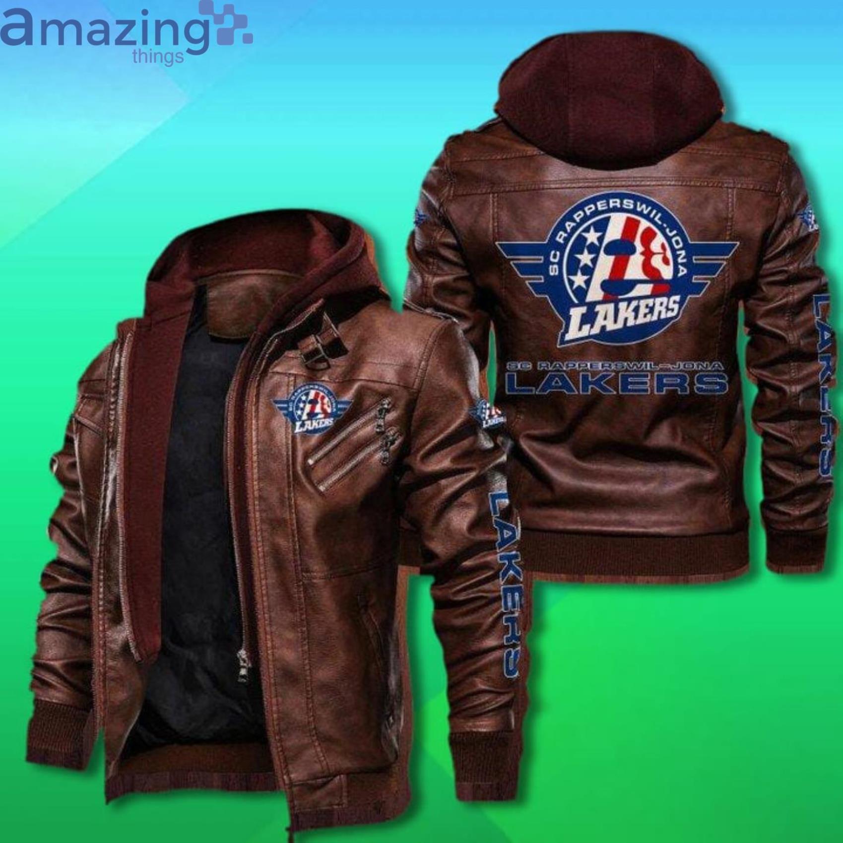 Sc Rapperswil Jona Lakers 2D Trending Leather Jacket image Sc Rapperswil-Jona Lakers 2D Trending Leather Jacket Product Photo 2