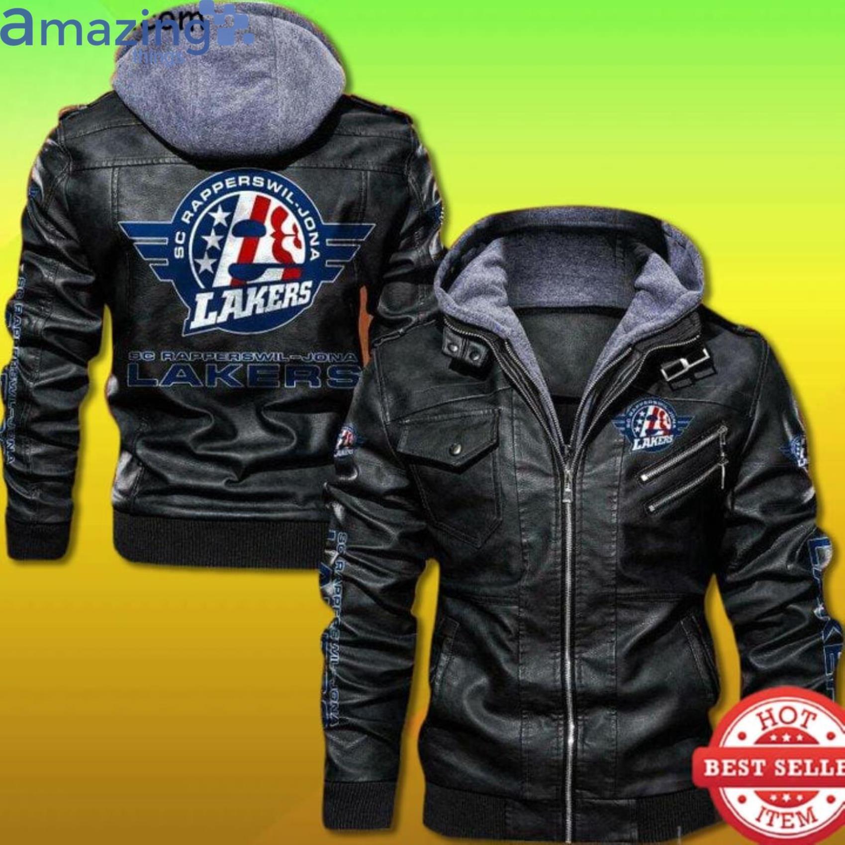 Sc Rapperswil-Jona Lakers 2D Trending Leather Jacket Product Photo 1 Sc Rapperswil-Jona Lakers 2D Trending Leather Jacket Product Photo 1
