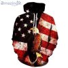 Scarlet War American Flag Eagle Print Fashion All Over Print 3D Hoodie