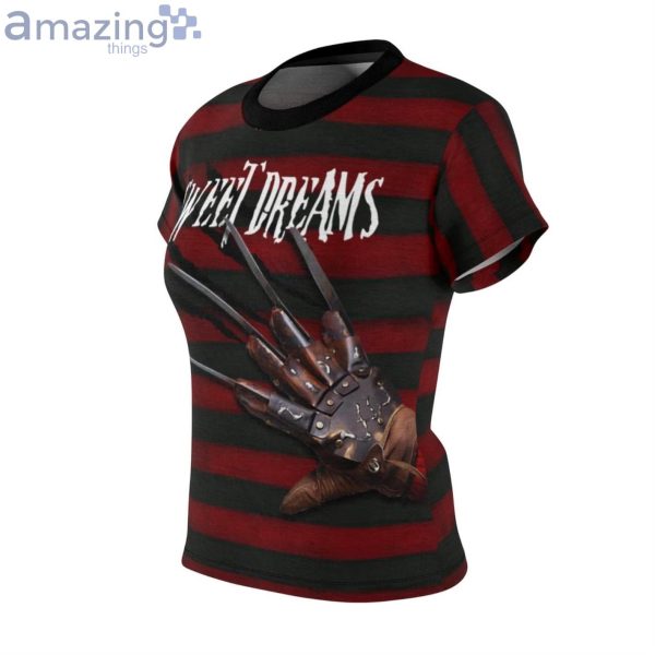 Scary Halloween All Over Print T-Shirt For Women Product Photo 3