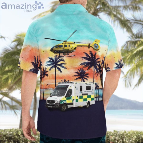 Scotland Scottish Ambulance Service Mercedes-Benz Sprinter Hawaiian Shirt Product Photo 4