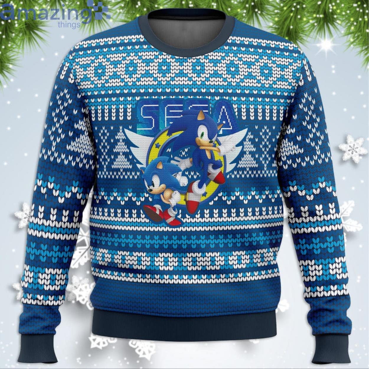 Sega Funny Christmas Gift Ugly Christmas Sweater Product Photo 1
