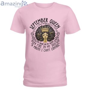 September Black Queen My Heart On My Sleeve Ladies T-Shirt Product Photo 3