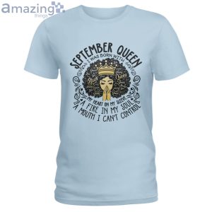 September Black Queen My Heart On My Sleeve Ladies T-Shirt Product Photo 4
