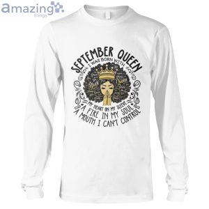 September Black Queen My Heart On My Sleeve Ladies T-Shirt Product Photo 6