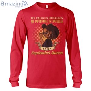 September Queen Her Value Is Priceless Ladies T Shirt image September Queen Her Value Is Priceless Ladies T-Shirt Product Photo 8