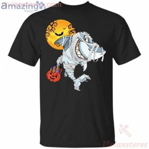Shark In Mummy Halloween Funny T-Shirt Product Photo 1