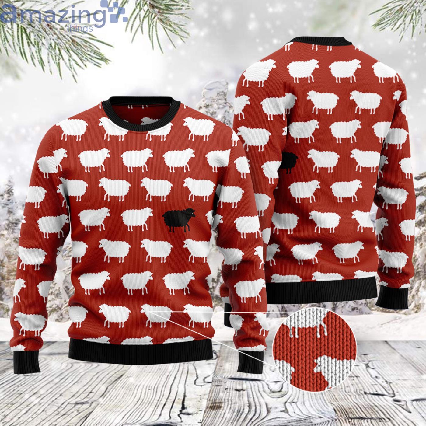 Sheep ugly christmas clearance sweater