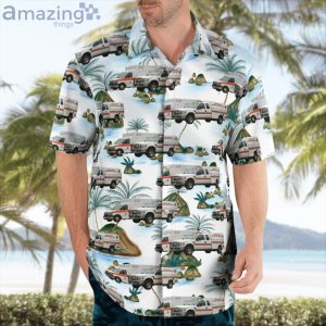 Shelbyville Tennessee Bedford County Emergency Medical Service Hawaiian Shirt Product Photo 3