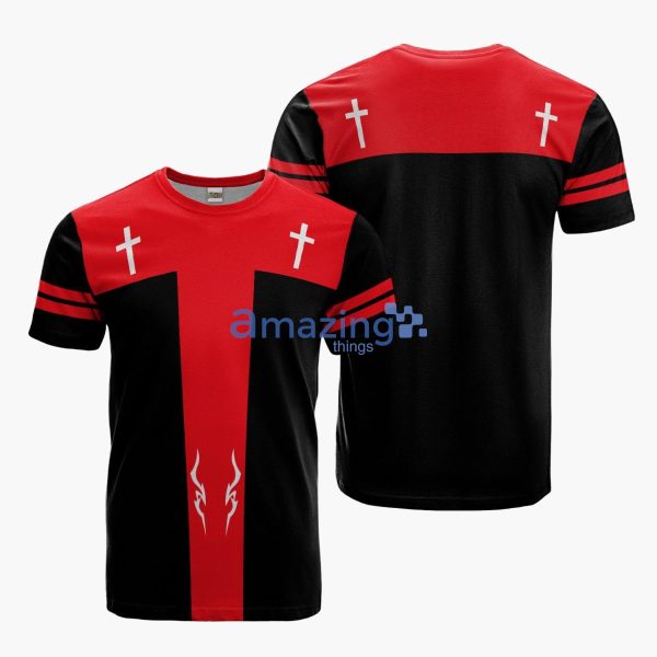 Shiro Tokisada Amakusa Cosplay Costume Fate Grand Order Anime Merch Printed 3D T-Shirt Product Photo 1