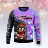 Siberian Husky Hologram We Woof You A Merry Christmas Ugly Christmas Sweater