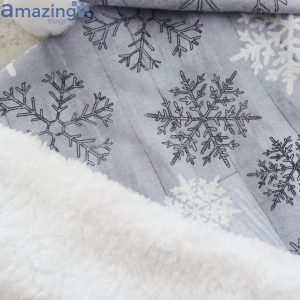 Silver Gray Snowflake Christmas Santa Hat For Adult And Child image Silver Gray Snowflake Christmas Santa Hat For Adult And Child Product Photo 6