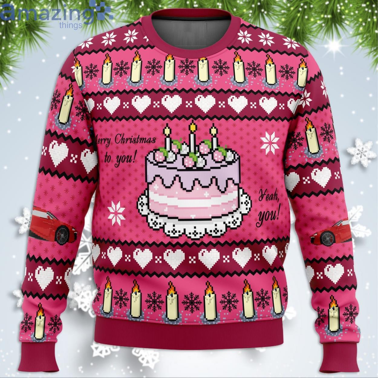 Sixteen Candles Funny Christmas Gift Ugly Christmas Sweater Product Photo 1
