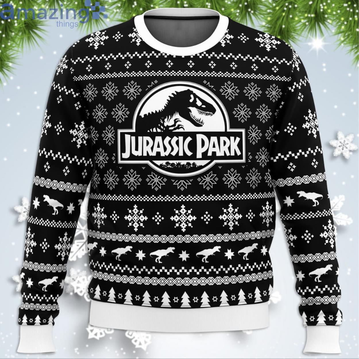 Jurassic park ugly christmas on sale sweater