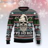 Skull Scary Christmas Yo Ho Ho Ugly Christmas Sweater