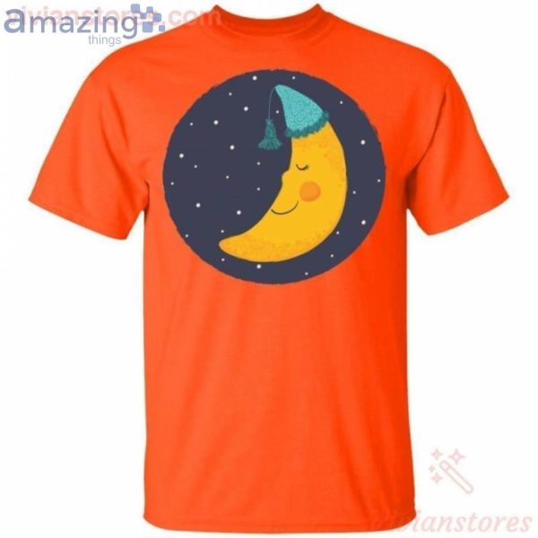 Sleeping Moon Bed Time For Halloween Lovely T-Shirt Product Photo 2