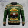 Sloth Namaste Funny Gift Ugly Christmas Sweater