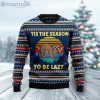 Sloth Tis The Season To Be Lazy Ugly Christmas Sweater